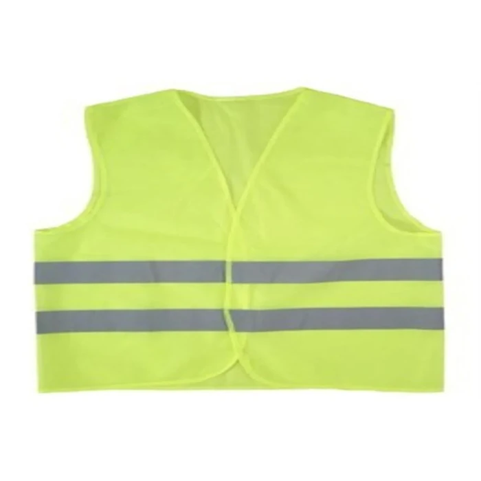 Standard XL Warning Vest with Reflective Tape - Hooded